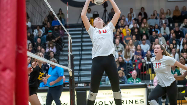 Cathedral Catholic vs Torrey Pines CIF San Diego Section Girls Volleyball Open Division Final November 4, 2022 Photo-Rudy Schmoke82